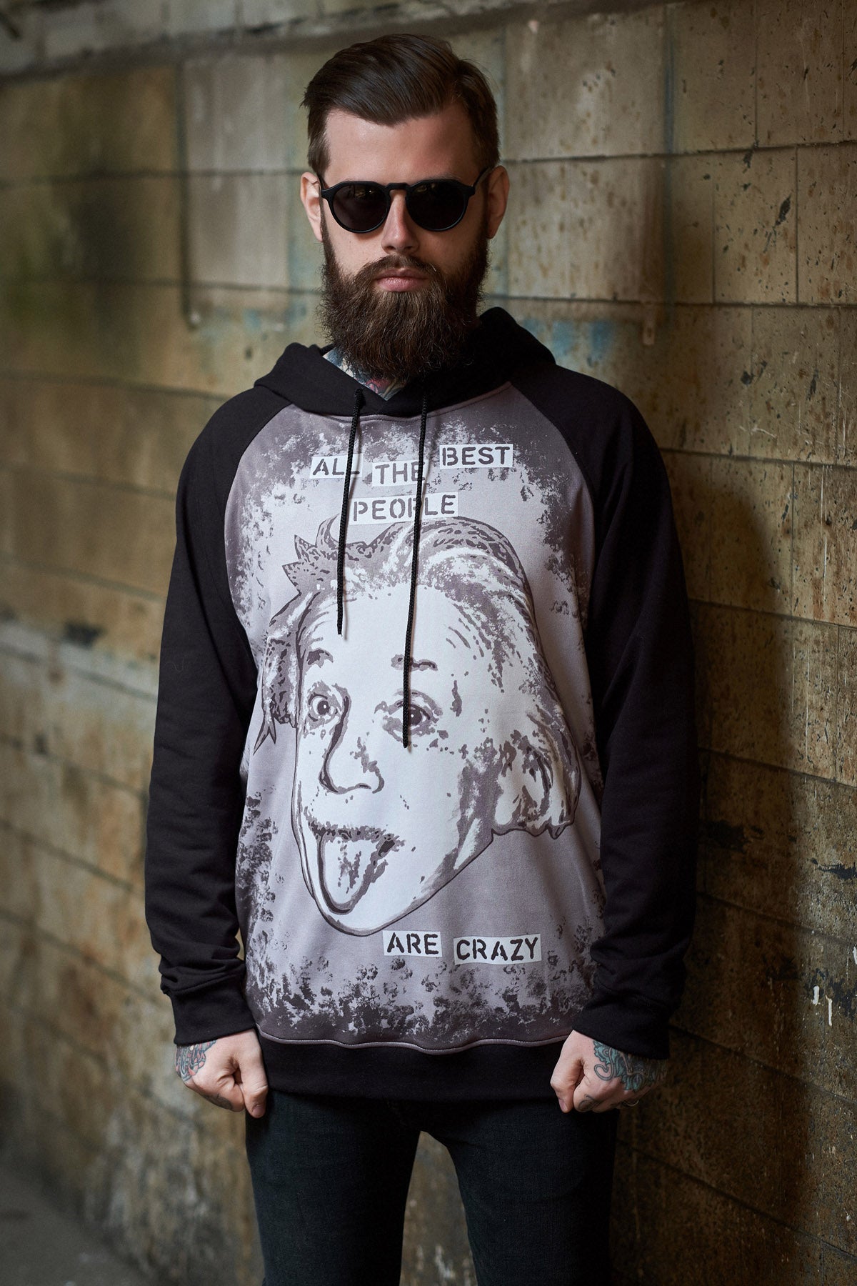 Sweatshirt Einstein Motiv